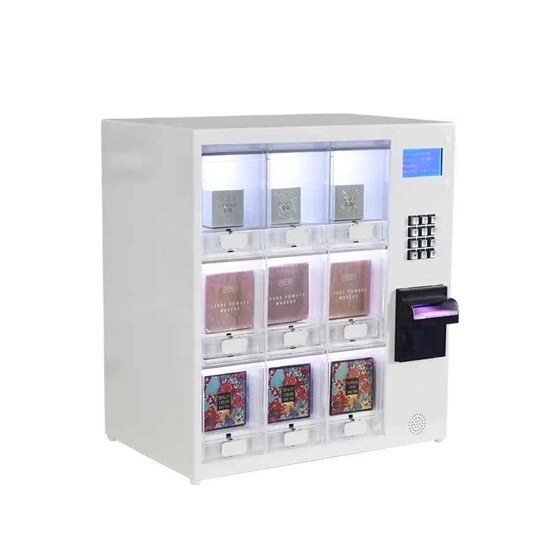 

Compact Vending Machine Lockers Are Suitable for Commercial Venues Such As Hotels and Shopping Malls