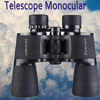 Portable Binoculars 20x50 Telescope High Magnification FMC Coating IPX4 Waterproof Bak4 Prism For Hunting Watching Hiking