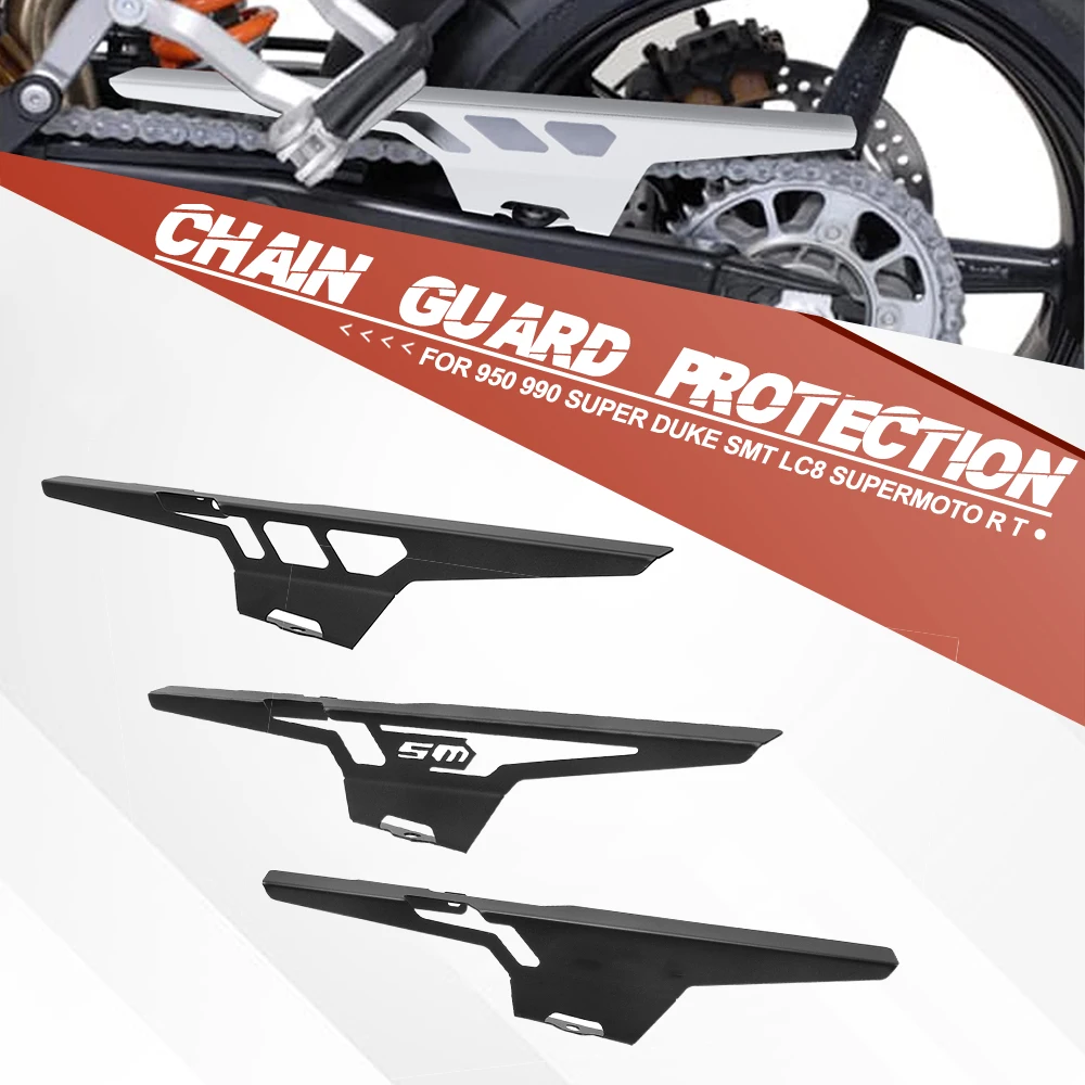 Per 990 Super duke SMT LC8 Supermoto R T 990SMT 2009 2010 2011 2012 2013 2014 Moto Catena Anteriore Guard Protector Cover
