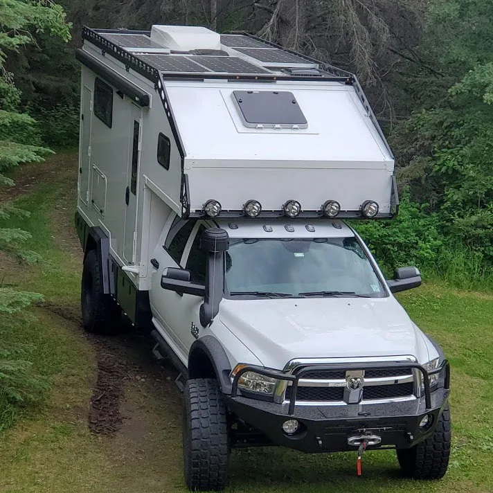 New Arrival 4x4 Australia Standard Lightweight Pickup Truck Bed Slide In Slide On Truck Camper For Sale