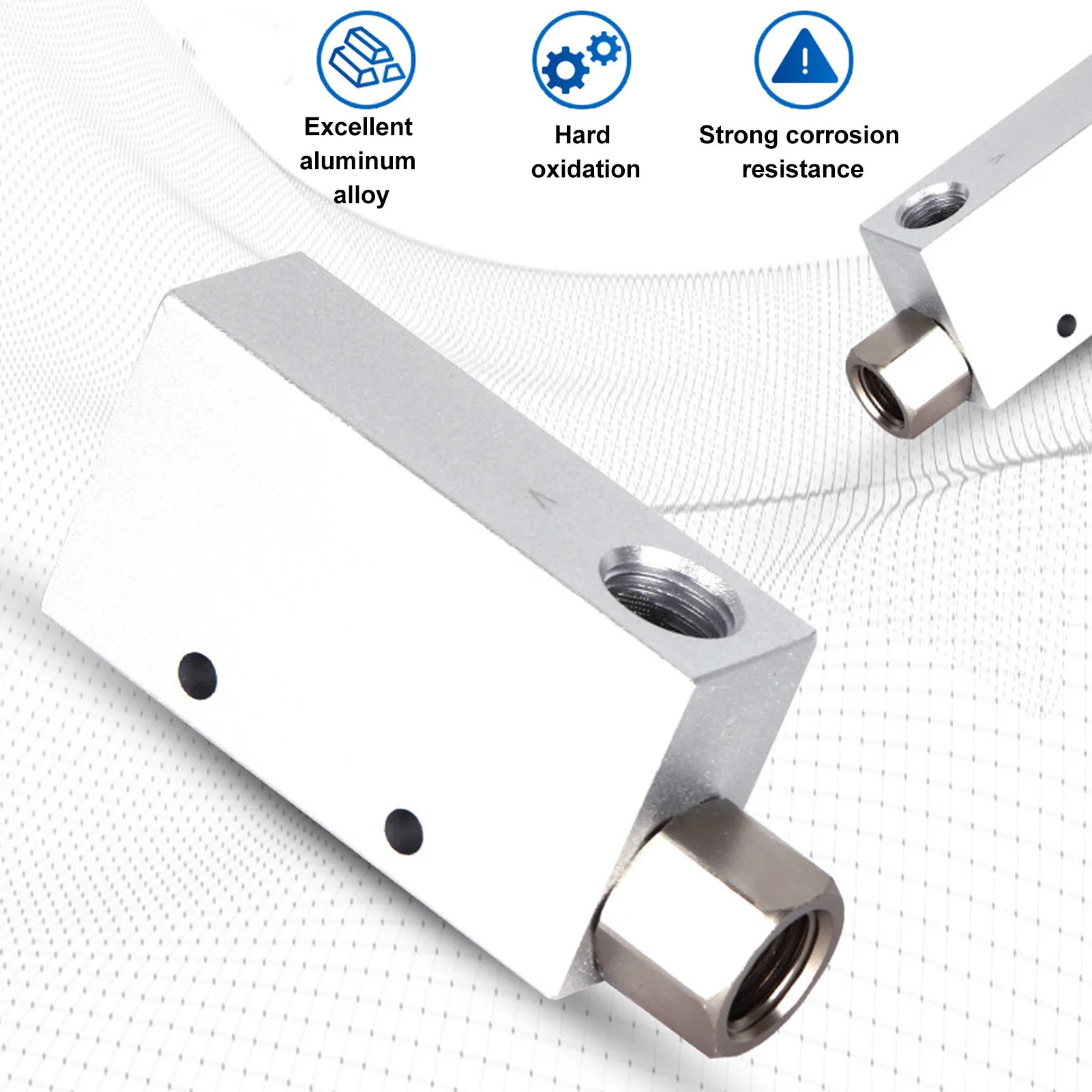 0.1-0.85Mpa Vacuum Generator Pneumatic Exhaust Air Ejector Aluminium Alloy Large Flow Valve Pneumatic Equipment Accessories