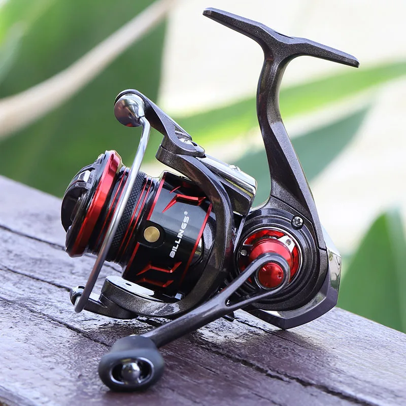 

Shallow Spool 6KG Brake Spinning Reel Outdoor Fishing Reel Freshwater 800 1500 2500 Double Handle Gear Advancer Carbon Base