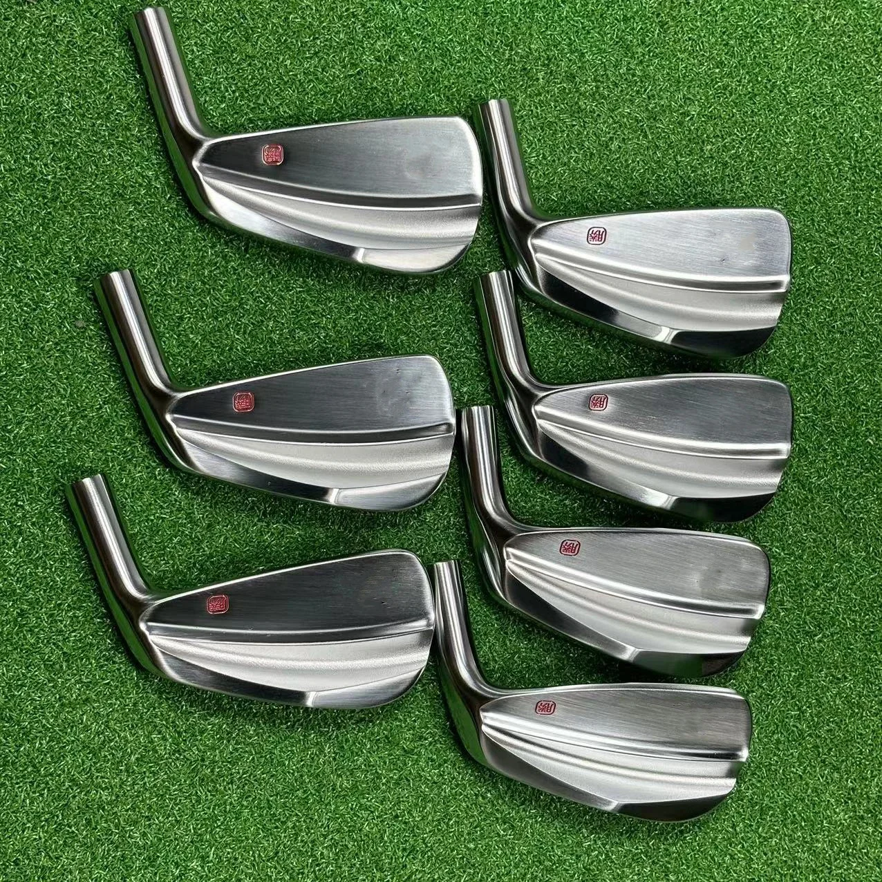 세트 7PCS 4-P S20C 연질 탄소강 단조 헤드 골프 클럽 KM700 골프 아이언