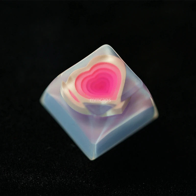 

Frozen Heart - Personalized Resin Mechanical Keyboard Keycaps