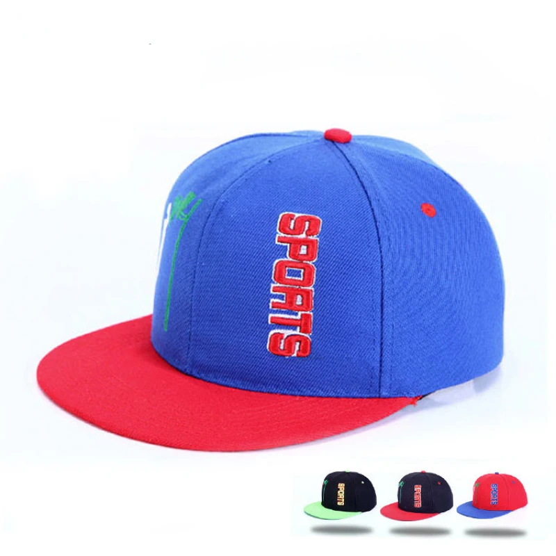 

Hip and Fashionable Flat Brimmed Hip Hop Caps Embroidered Bull Head Hats for Men and Women