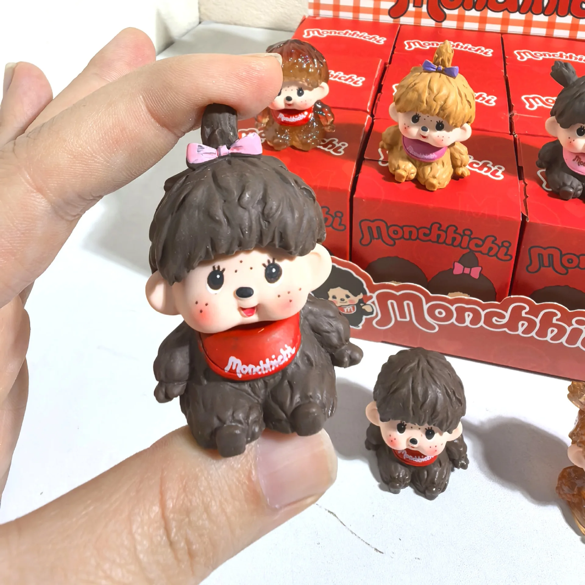 

New Qiqimengli Blind Box Cartoon Trendy Playset Figurine Decoration for Students - Desktop Gift