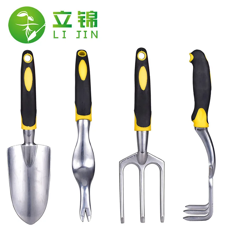 

Stainless steel garden tools flower planting weeding shovels rakes forks drafters gardening tools and equipment gardening tools