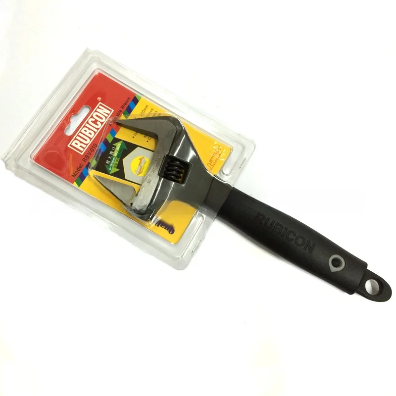 

RUBICON RBV-010 Large Adjustable Wrench Anti-Slip Grip 250mm