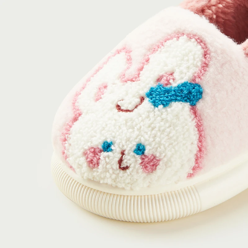 Cheerful Mario Winter children's slippers Indoor girls boys home indoor warm non-slip cotton slippers