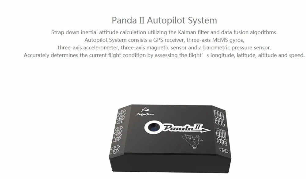 

FeiYu Panda2 Panda 2 Long Range System Autopilot U A V Flight Control System 198 Waypoints OSD GPS Panda II RTH FPV Combo