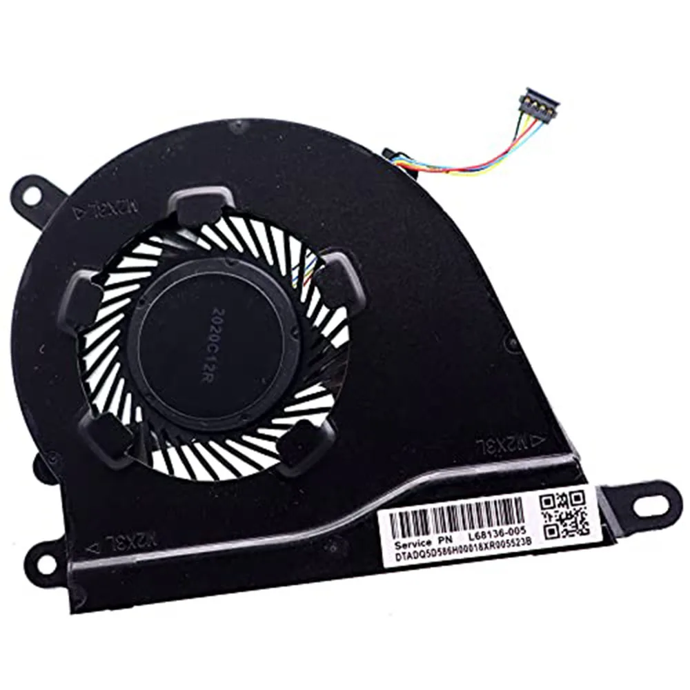 Deal4GO CPU Cooling Fan L68134-001 ND75C07-19A18 for HP 14-DQ 15-DY 15s-FQ 15s-EQ 340S G7 14-DQ0011DX 14-DQ1039WM 15-DY0013DX, B