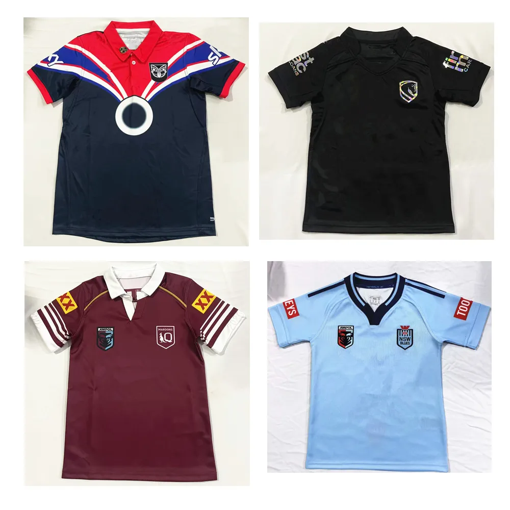 Age 3~13 kids 2026 2027 Australia rugby jersey New Zealand children youth rugby shirt