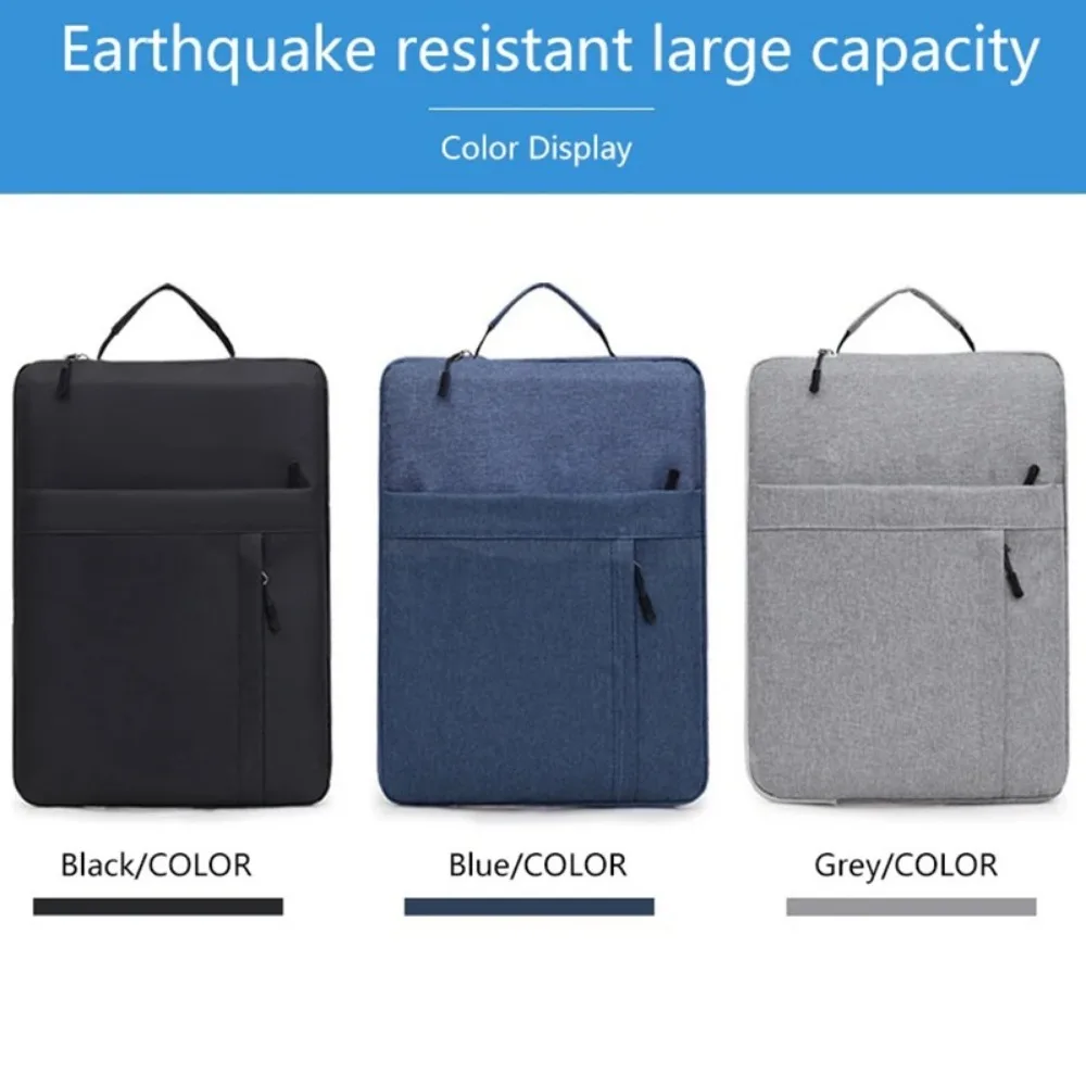New 11/13/15Inch Tablet Bag Oxford Cloth Lightweight Laptop Sleeve Shockproof Handbag Case for Macbook/IPad/ Women Men