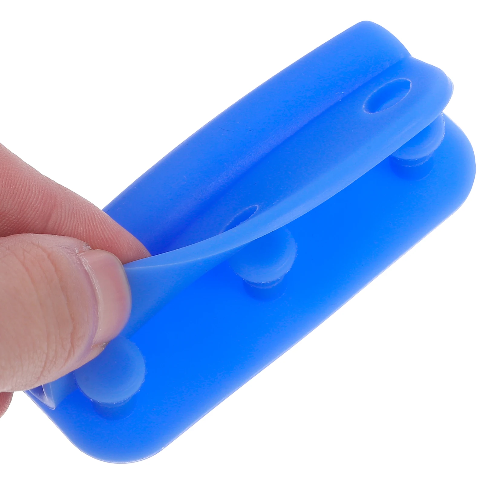 

Wok Anti-scald Silicone Grips Frying Handle Covers Heat Resistant Blue Silica Gel Cooker