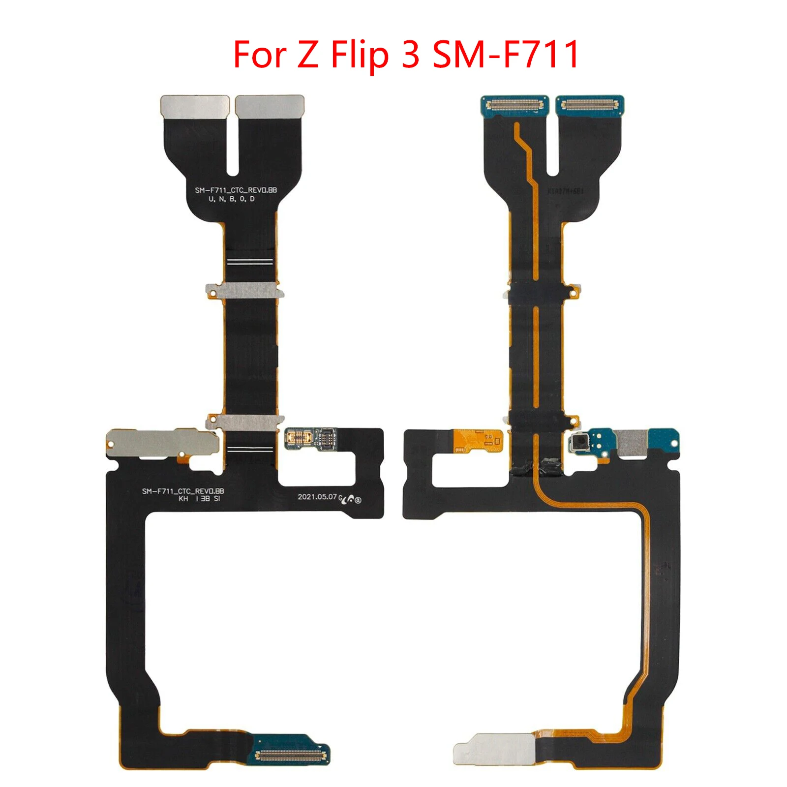 Spin Axis Rotating Spindle Hinge LCD Connection Flex Cable For Samsung Galaxy Z Flip 1 2 3 4 5 f700 f707 f711 f721 f731