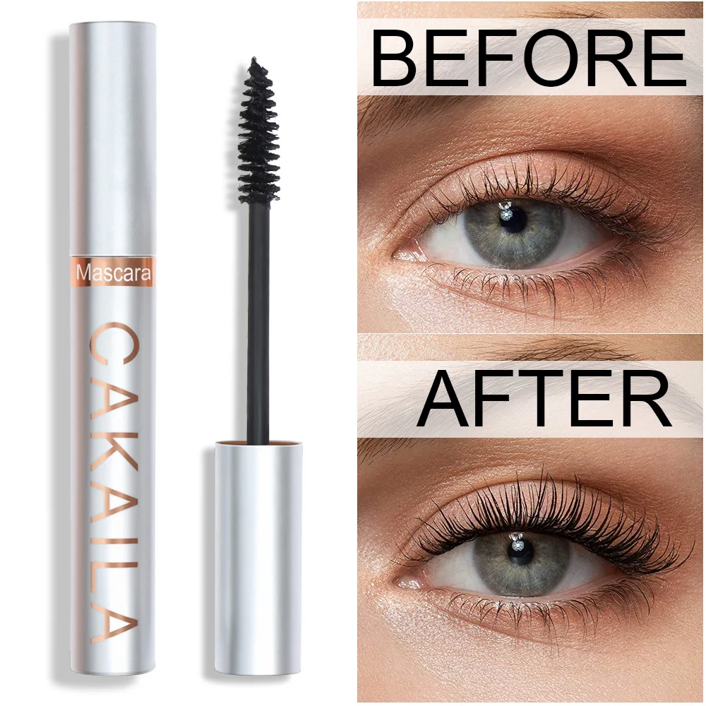 3D Mascara Schwarz Wimpern Wimpern Pinsel Seide Dicke Curling Verlängerung Augen Wimpern Schönheit Make-Up Kosmetik Verlängerung Mascara