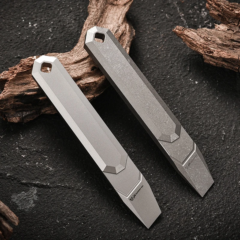 الإبداعية في الهواء الطلق البسيطة EDC المحمولة سبائك التيتانيوم المخل فتاحة الزجاجات المحمولة متعددة الوظائف أداة الطوارئ في الهواء الطلق