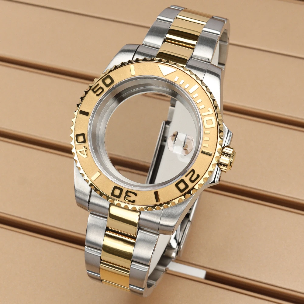40mm Gold Silver Watch NH35 Ca - Jewelry Watches Silver recension och pris