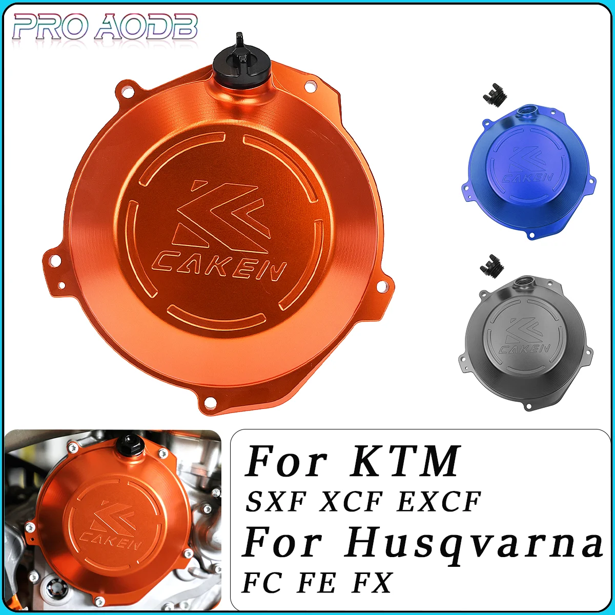 

CNC Clutch Cover Guard Protector For KTM SXF250 SXF350 XCF250 XCF350 EXCF250 EXC-F350 Husqvarna FC FE FX250 350 2016-2022