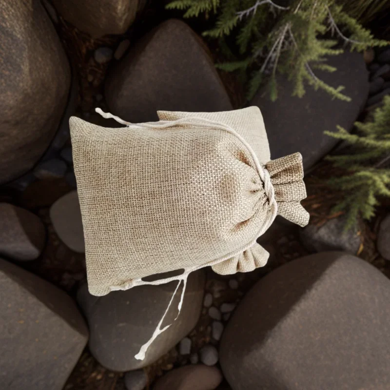 

20-200pcs 10x14cm Packaging Drawstring Pouch for Gift Storage with Jute Bags Burlap Sachet Sack Hessian Linen Organizer Birthday