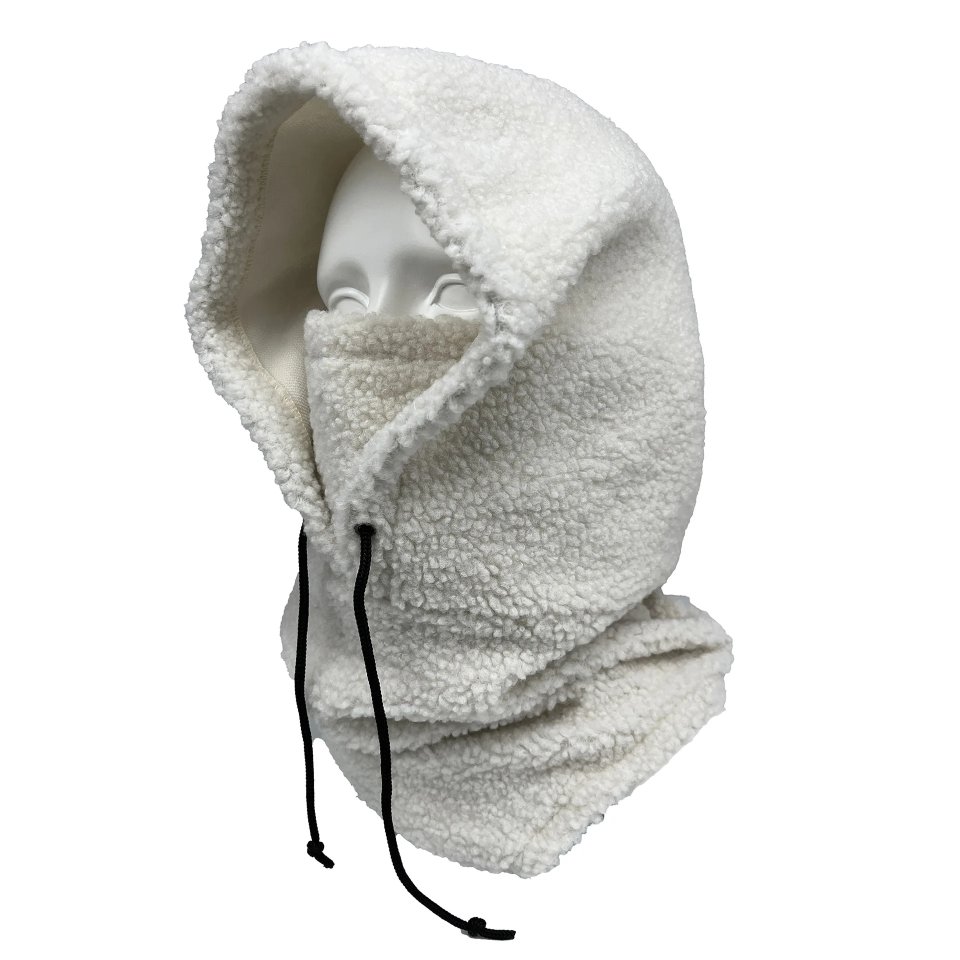 

Мужская и женская лыжная Балаклава, ветрозащитный термофлисовый капюшон для езды на мотоцикле, маска для лица в холодную погоду