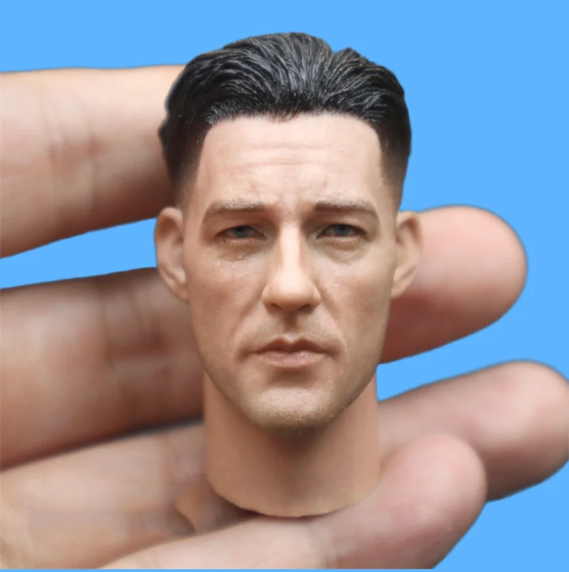 

DID A80141 Copy Version 1/6th WWII Series US Ranger Machine Gunner Rebin Male Head Sculpture Carving For 12" Doll Figure Collect