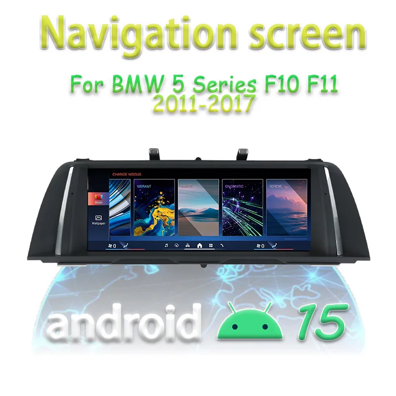 BMW F10 F11 Radio Android 14 4G CarPlay -AliExpress