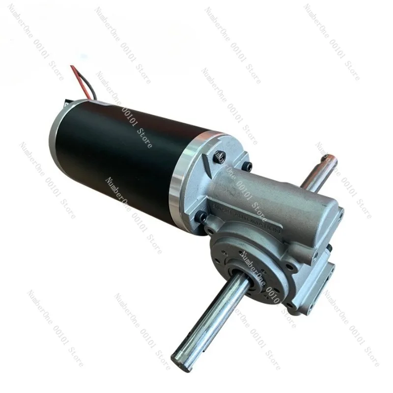 

Червячный редуктор для автоматических дверей, оборудования для управления движением и фитнес-устройствами, компактный мотор-редуктор постоянного тока с высоким крутящим моментом