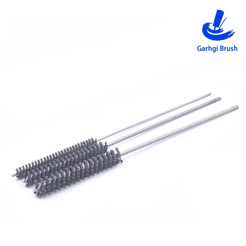 Garhgi ブラシ 直径 8-32mm フレキシブルホーニングブラシ 120 グリット シリコンカーバイド バルブガイド シリンダーベアリング バリ取り用