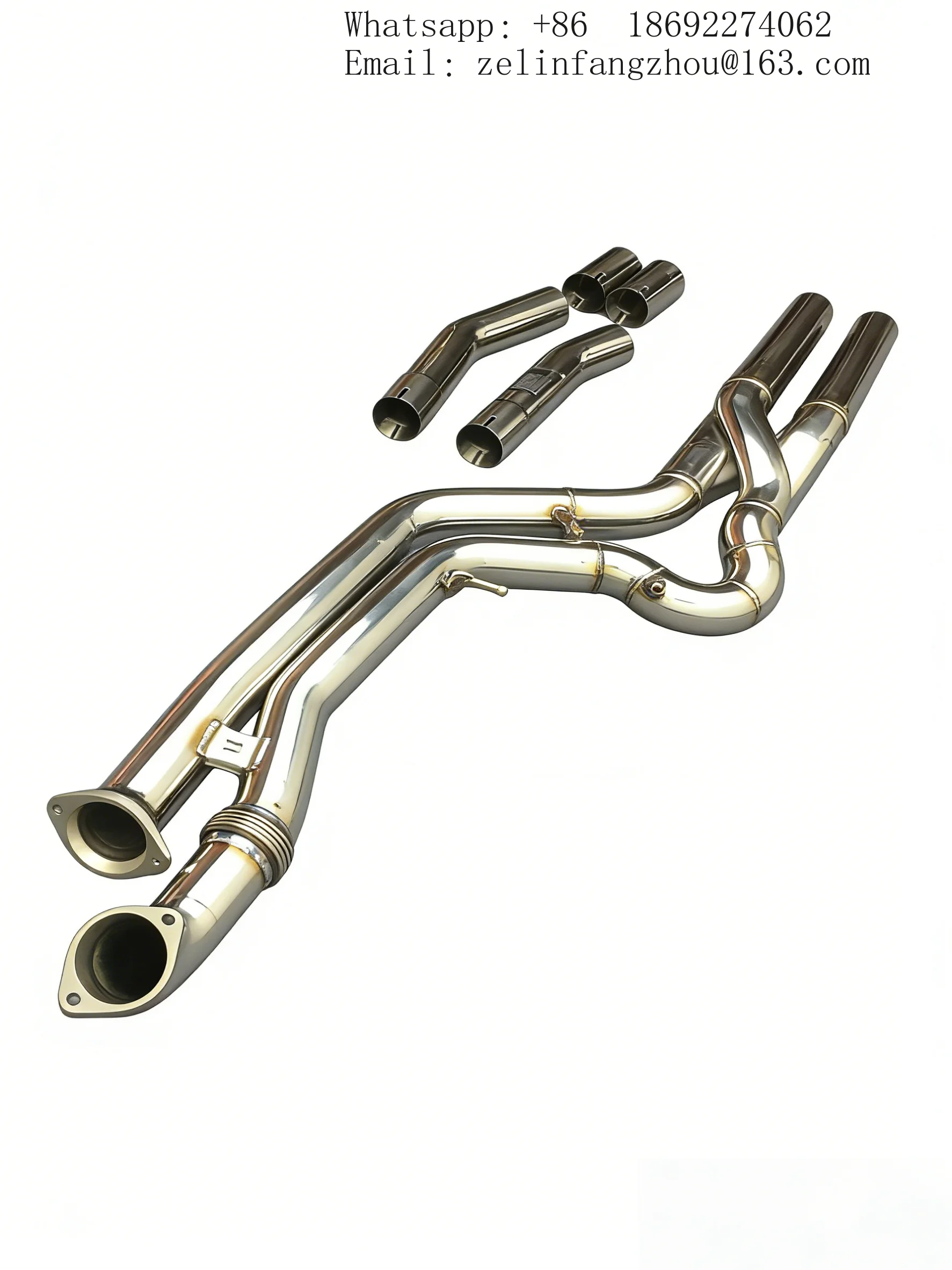 RES Z-Pipe Middle Pipe For BMW F97 X3M F98 X4M Replaces OPF Section Enhances Sound Performance High-Quality