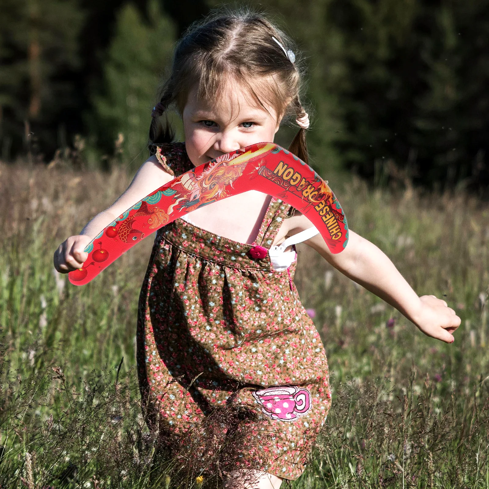 Boomerang Buitensporten Vliegend speelgoed Kleurrijke boemerangs Draagbaar schijfplezier