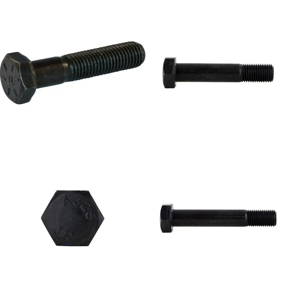 

Grade 8 Hex Cap Screws, Plain Finish, 9/16-12 x 4-1/2 Inches, 25 Pieces, Coarse Thread, Partially Threaded, 1.375 Inch Thread Le