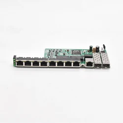 Wanglink 8-Port 10/100M 8FE POE + 1GE + 2SFPSwitch POE PCBA POE para cámara IP, IEEE802.3af/AT