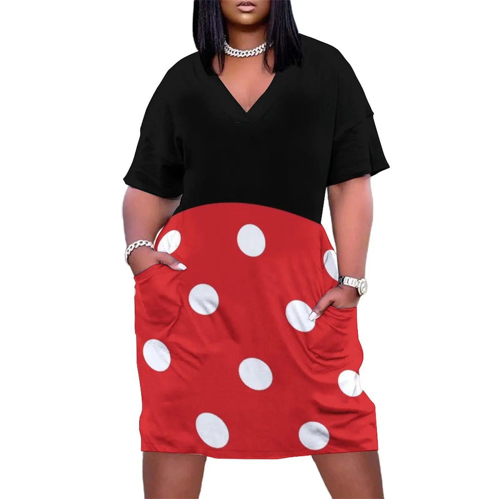 

It All Started with Three Circles - Skirt Loose Pocket Dress ladies dresses for special occasion women's dresses luxury