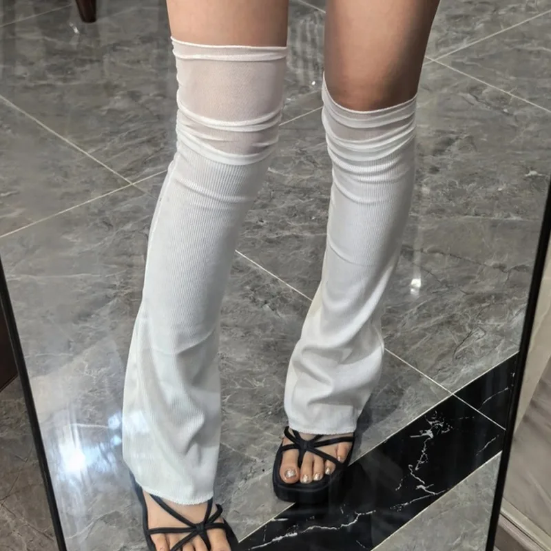 Spring/Summer Thin Ins Mesh Splicing Socks Japanese Retro Stacked Stockings women's Korean Air Conditioning Socks Fashion
