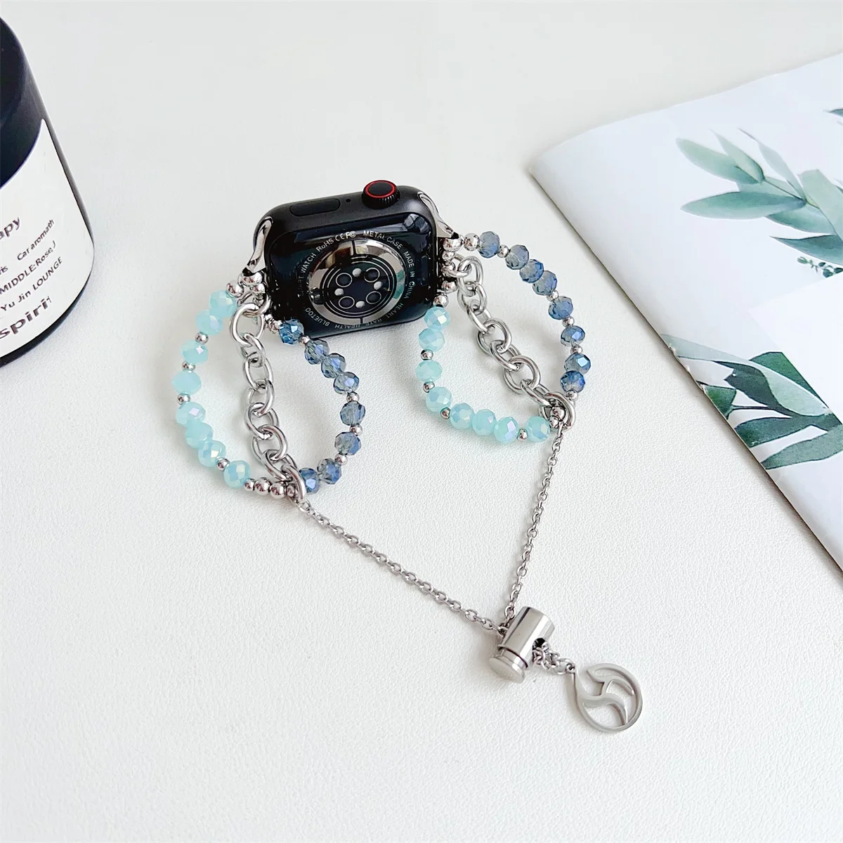 Sieraden Horlogebandje voor iWatch Ultra 2 Serie 10/9/8/7/6/5 Mode Armband Horlogebandje 42/44/45/46/49mm 38/40/41mm_voghion.com