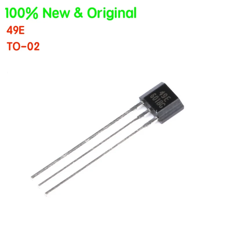 10PCS/LOT 49E S49E OH49E SS49E Hall Element  Hall Effect Sensor Linear Switch 100% New & Original