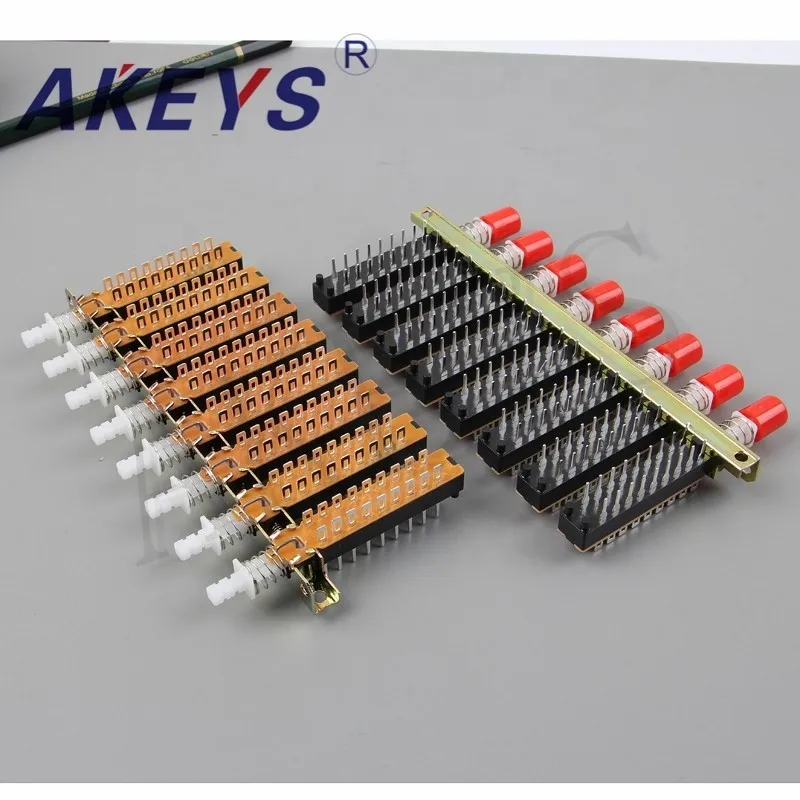 Imagen 5: 1 interruptor de llave recta KAN8H de 18 pines PBS-62H18-8 para ventilador eléctrico