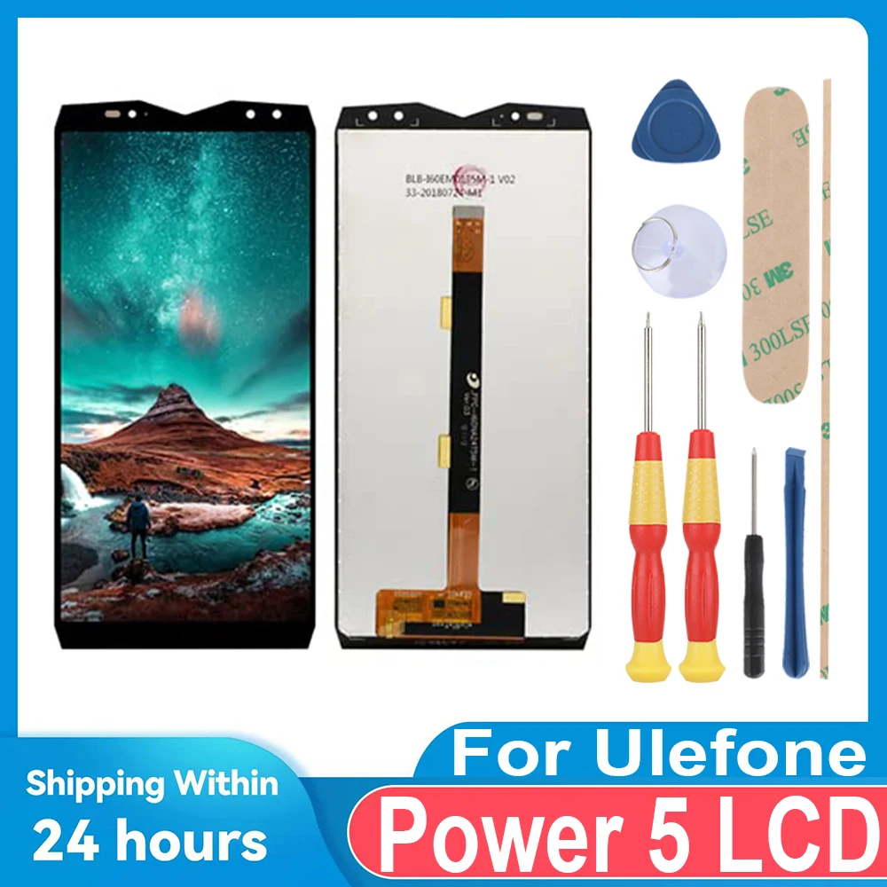

Для Ulefone Power 5/6,0 "FHD + ЖК-дисплей + сенсорный экран