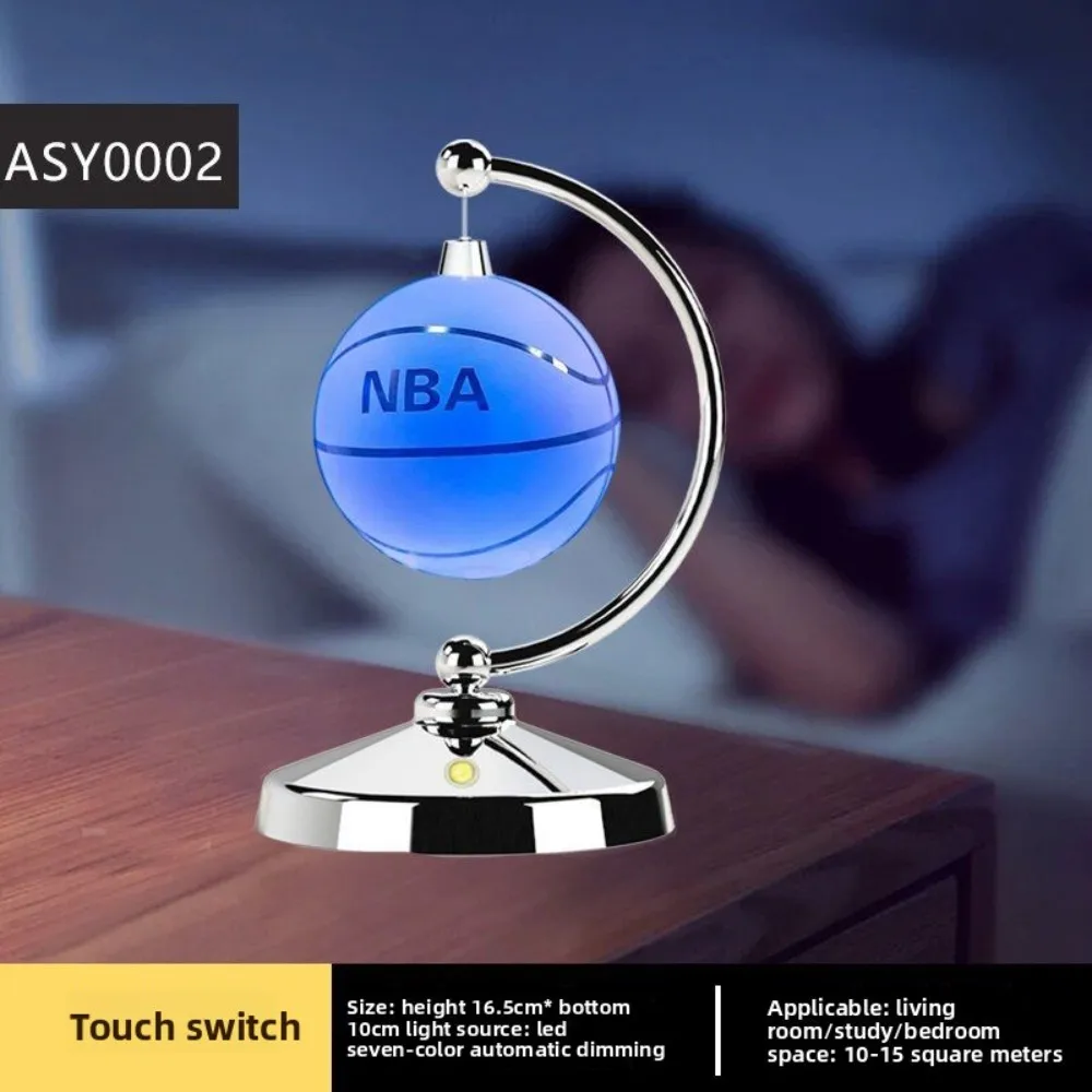 Glowing Crystal Ball Plug In Seven Color Night Light 3D Decor for Living Room Bedroom Atmosphere Lighting