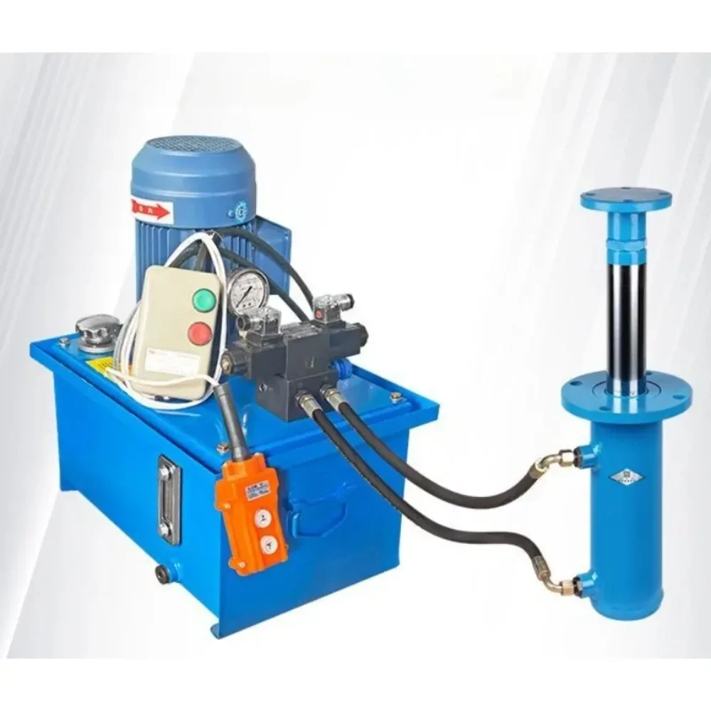 

Upper and lower flanges Hydraulic cylinder 100 cylinder diameter 72 axis 16MPA Bidirectional Heavy duty 10 tons Electric