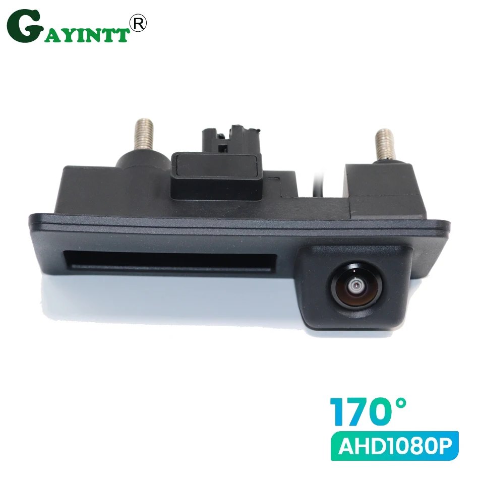 

GAYINTT 170° 1080P HD AHD Vehicle Rear View Reverse Backup Camera For Audi VW Passat Tiguan Golf Jetta Polo Sharan Caddy Car