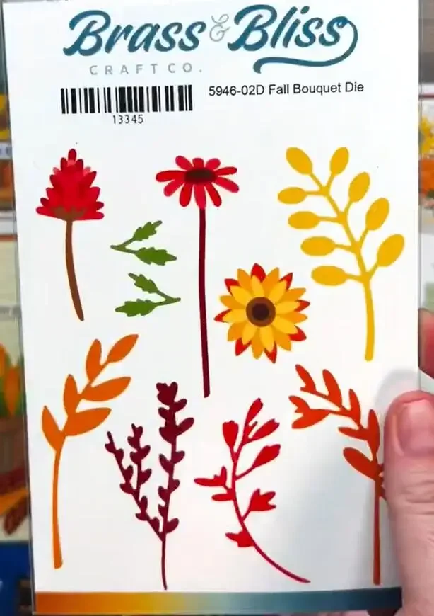 Autumn Tapestry Leaf Jar Halloween Metal Cutting Dies Stencil For DIY Greeting Card Scrapbook Craft Album October 2026 Newest