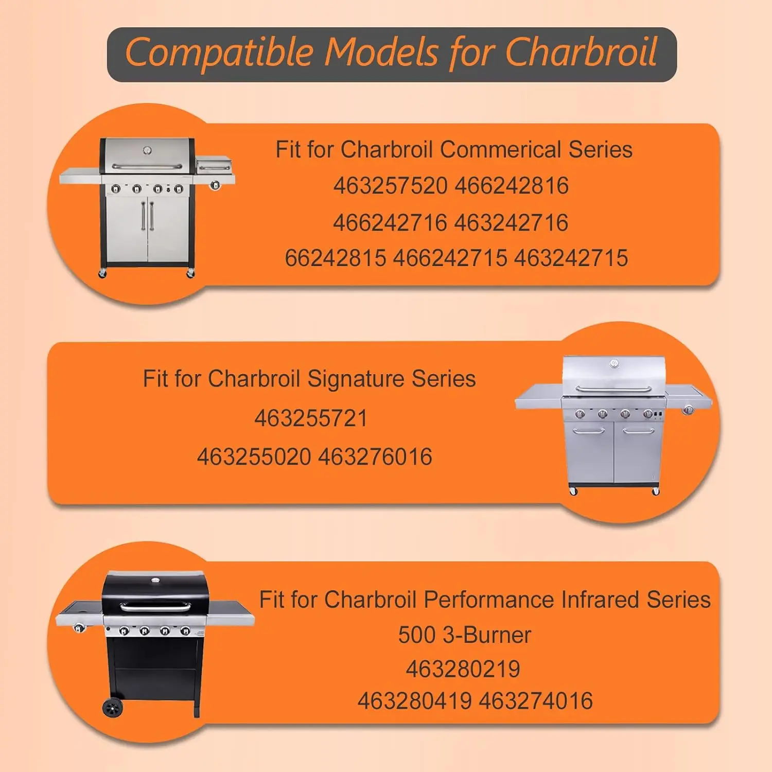 Cooking Grid Grates and Emitter Plates