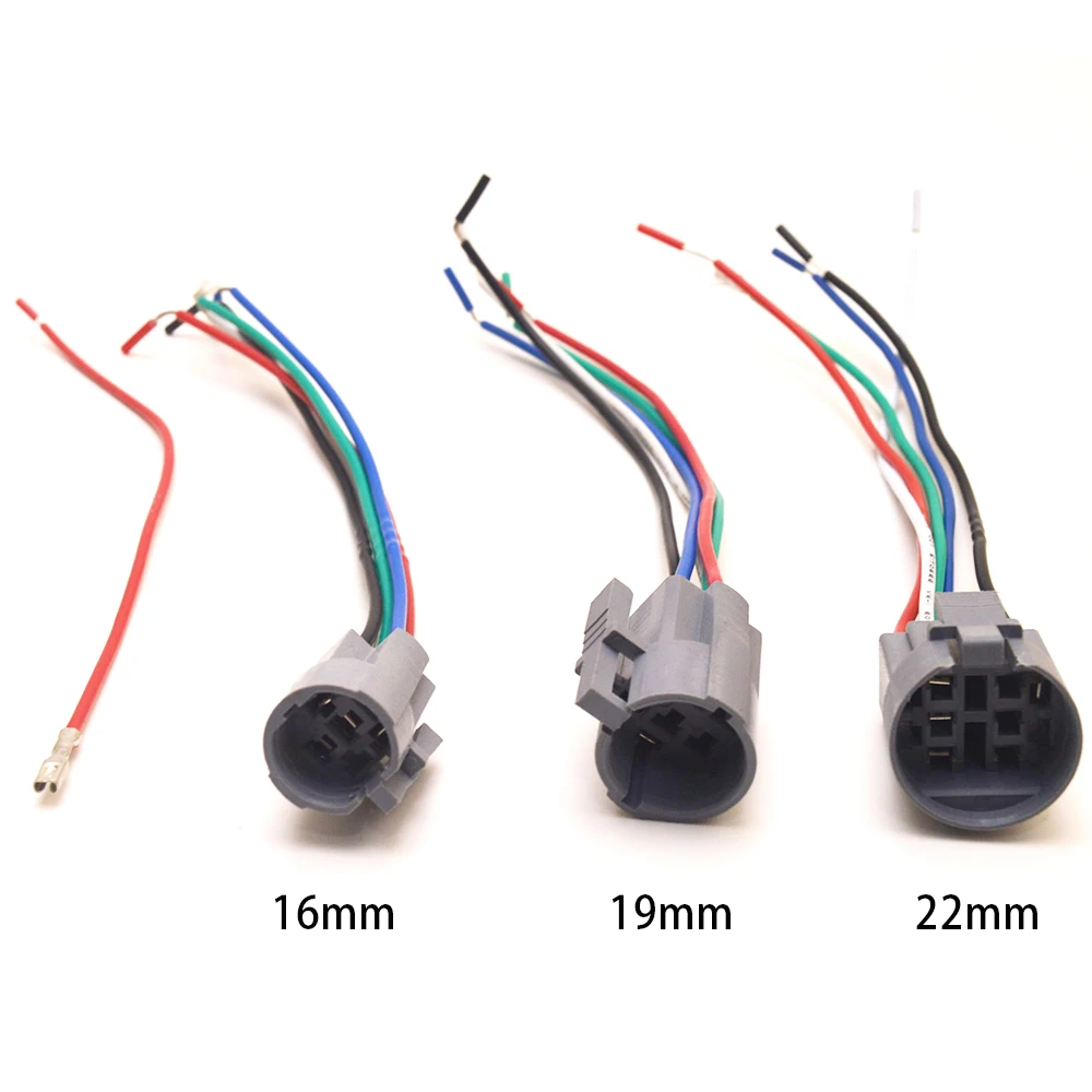 

16 мм, 19 мм, 22 мм, кнопочный переключатель, разъем, переключатели, вилка кабеля, быстроразъемный держатель провода