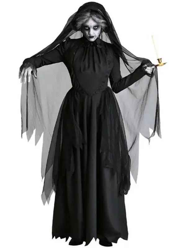 

Костюм ведьмы на Хэллоуин: женский наряд для вечеринки, клуба, фестиваля, сценических выступлений, традиционный ханьфу