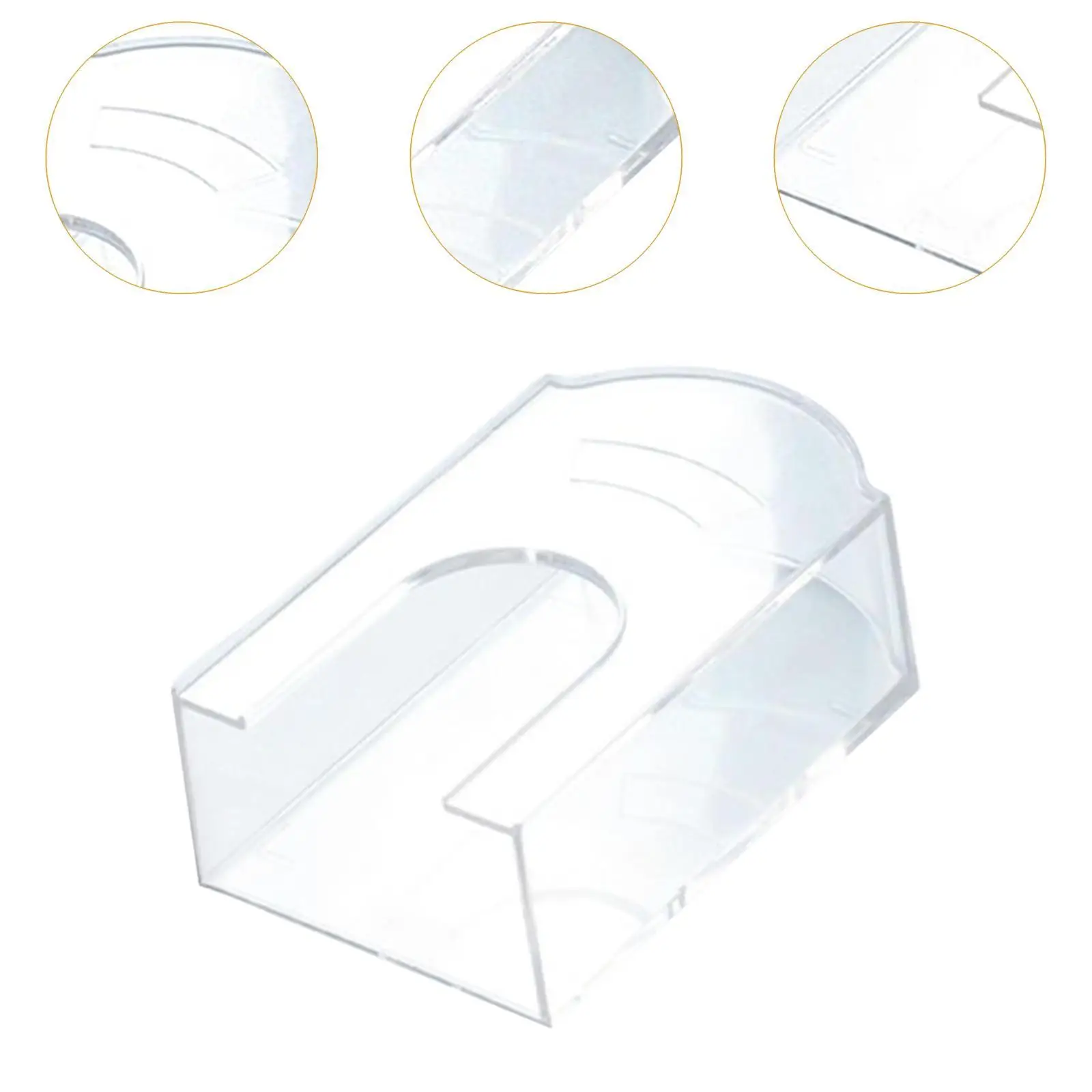 Doorbell Rain Cover Transparent Waterproof Simple Installation Door Bell Push Button Cover for Company Factory Garage Outside