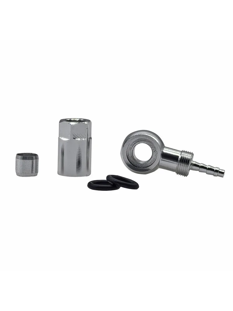 AliExpress TOOPRE For Magura Compatible Bike Hydraulic Brake Olive Kit with Hose Connector For Banjo Fitting Aluminium Alloy Construction