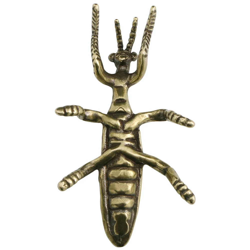 

Small Metal Mantis Statue Creative Desktop Ornament Delicate Compact Indoor Decoration Novelty Mantis Craft Adornment