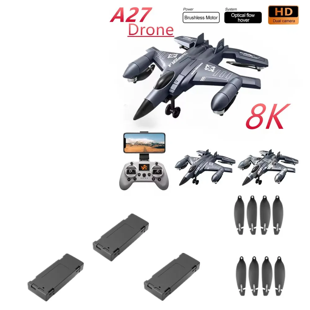 

A27 Drone Accessory A27 Drone Battery 3.7V 1800mAh / Propeller Blade / Use For A27 Plane Parts